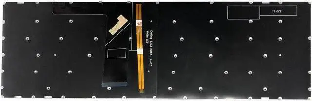 Alt view image 3 of 5 - Keyboard Backlit button key replacement for Lenovo Ideapad 320-17IKB