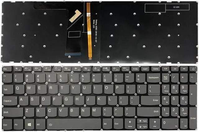 Main image of Keyboard Backlit button key replacement for Lenovo Ideapad 320-17IKB