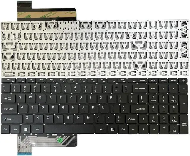 Alt view image 2 of 5 - US Keyboard adapted for Gateway GWNC31514 GWNC31514-Black color GWNC31514-BL N15CS9 X317H
