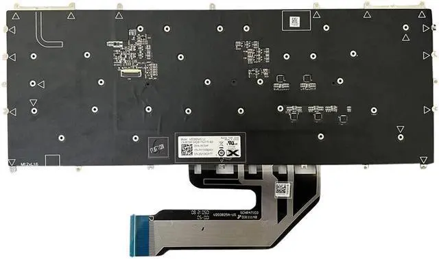 Alt view image 3 of 5 - Keyboard Backlight US for Dell ALIENWARE x15 R1 R2 PK133042A01 05C5XP