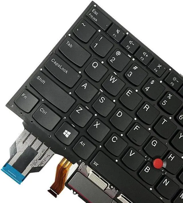 Alt view image 3 of 5 - Backlit keyboard US black touchpad for Lenovo ThinkPad X1 Yoga 4th Gen 20QF 20QG