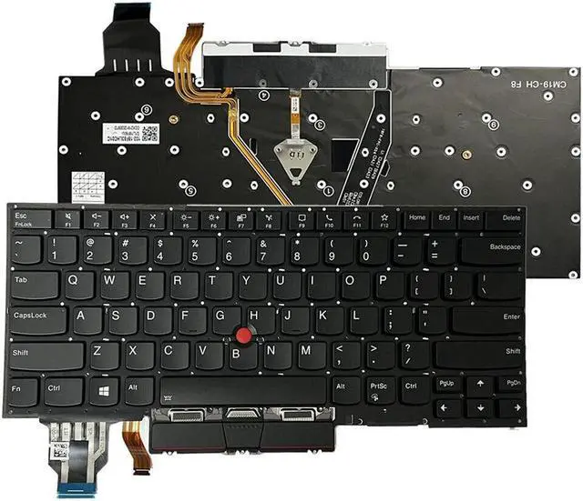 Main image of Backlit keyboard US grey touchpad for LENOVO ThinkPad X1 Yoga 5th Gen 20UB 20UC