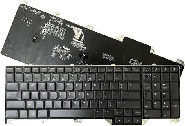 Main image of Per Key RGB Backlit UK Keyboard for Dell Alienware 17 R5 Area 51m NSK-EYABC