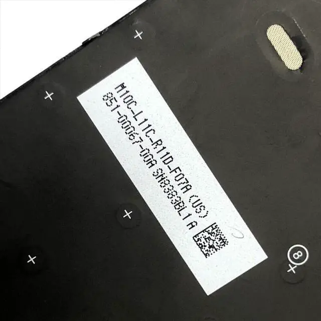 Alt view image 3 of 5 - US Keyboard Backlight for Lenovo ThinkPad X13 20T2 20T3 20UF 20UG 5N20V43353