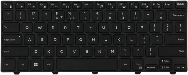 Alt view image 2 of 5 - Replacment keyboard for  Dell Inspiron 3000 14 3441 5000 14 5442 7000 7447 /DE303-US