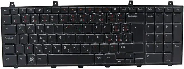 Alt view image 2 of 5 - European US yout keyboard DELL DELL Studio 1749 1747 1745 /DE188-EU