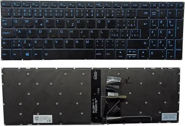 Main image of Keyboard for Lenovo Ideapad L340 L340-15 L340-17 GAMING BLUE LED Czech CZ version