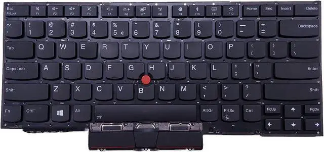 Alt view image 2 of 5 - US BACKLIT KEYBOARD for LENOVO ThinkPad X1 Carbon 7TH 20R1 20QE 8TH 20U9 20UA