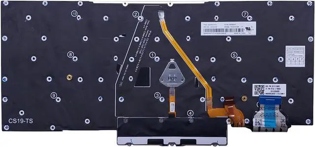 Alt view image 3 of 5 - US BACKLIT KEYBOARD for LENOVO ThinkPad X1 Carbon 7TH 20R1 20QE 8TH 20U9 20UA