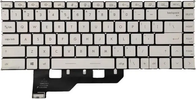 Alt view image 2 of 5 - US BACKLIT KEYBOARD MSI Stealth 15M GS66 Stealth GP66 VECTOR GE66 RAIDER WHITE