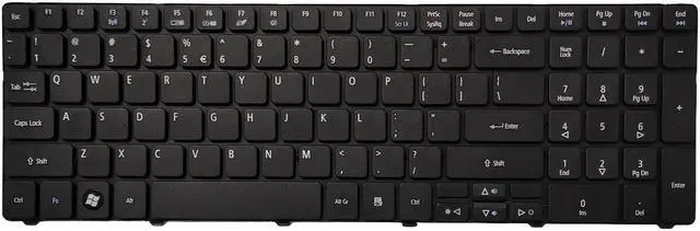 Alt view image 2 of 5 - US keyboard for ACER ASPIRE 5738 5740 5741 5750 5820 7250 7741 7750 7540 7535G