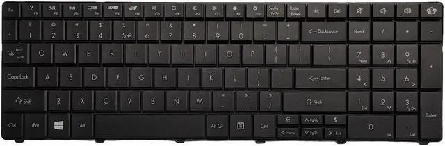 Alt view image 2 of 5 - US Keyboard Gateway NE51 NE56 NE56R11U NE56R12U NE56R13U NE71 NE522 NE722