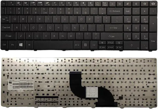 Main image of US Keyboard Gateway NE51 NE56 NE56R11U NE56R12U NE56R13U NE71 NE522 NE722