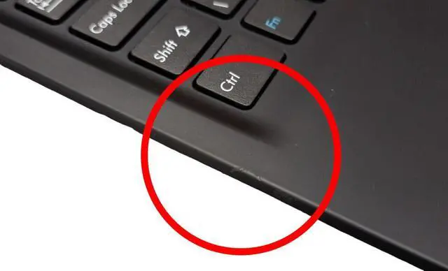 Alt view image 3 of 5 - MEDION E GAMING NOTEBOOK D15S P6661 Palmrest Keyboard US QWERTY