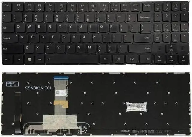 Main image of US Keyboard for Lenovo Legion Y720 Y720-15IKB QWERTY LED BACKLIT RGB
