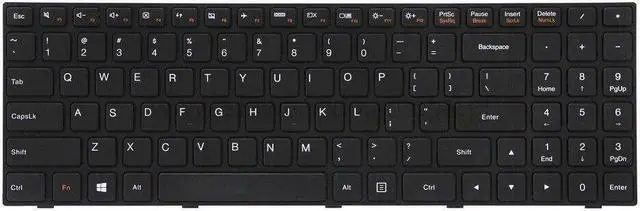Alt view image 2 of 5 - US Keyboard for Lenovo IDEapad 300-15 100-15 100-15iB QWERTY