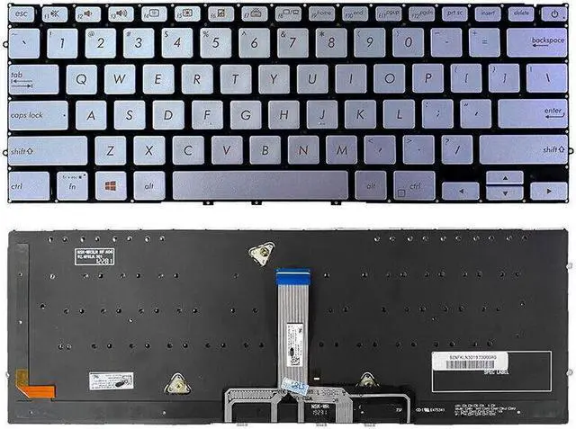 Main image of Laptop US Keyboard For Asus ZenBook UX392 S13 with Backlit