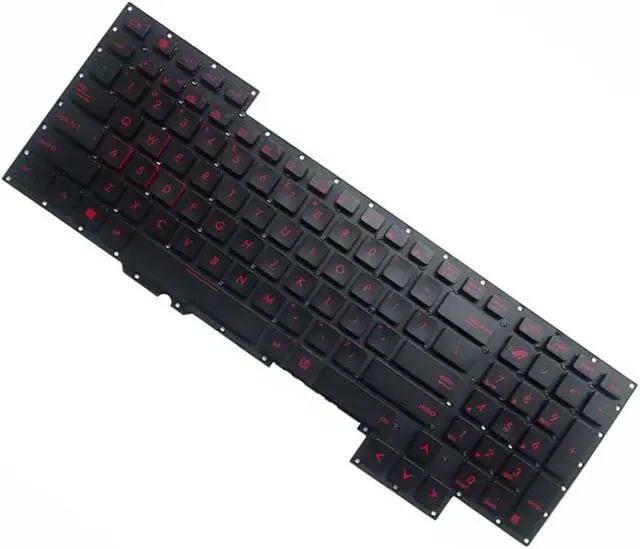 Alt view image 3 of 5 - Keyboard for ASUS ROG G751J G751 G751JY G751JT G751JM GFX71 Black US Laptop