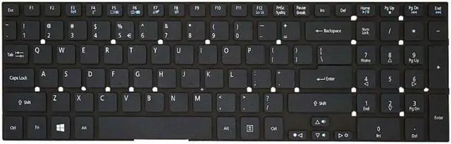 Alt view image 2 of 5 - Keyboard for Acer Aspire E1-572 E1-572G E1-522 E1-522G Series US Laptop
