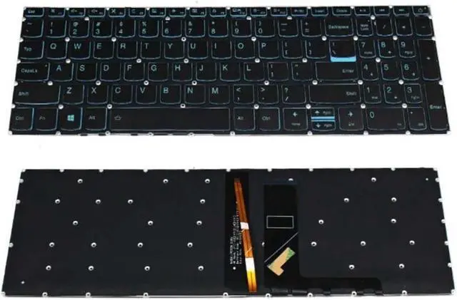 Main image of Keyboard for Lenovo IDEapad L340 L340-15IRH L340-17IRH Blue Backlit US Laptop