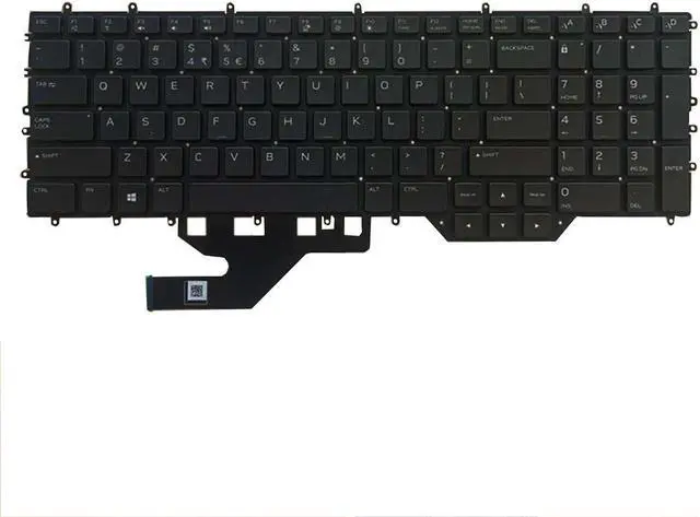 Alt view image 2 of 5 - Keyboard for Dell Game Box G7 17 7700 Color RGB Backlit US Laptop