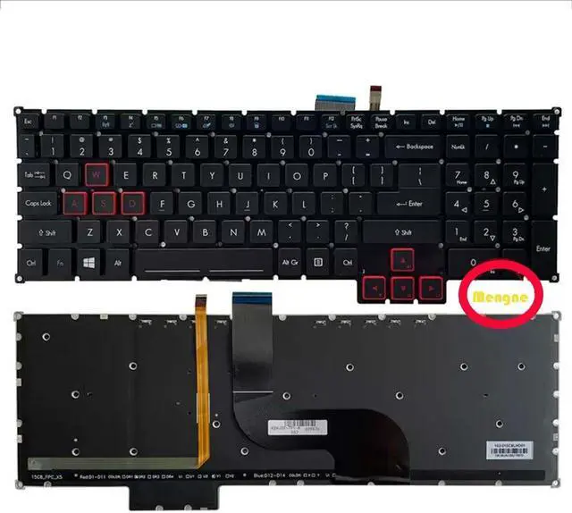 Main image of US Keyboard for Acer Predator17 15 G9 791 G9 791G G9 591 G9 591G G9 591R Backlit
