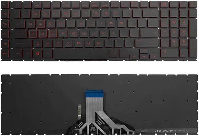 Alt view image 2 of 5 - Keyboard for HP OMEN 5 Plus 6 Plus OMEN 17-CB TPN-C144 US RGB Backlit Laptop
