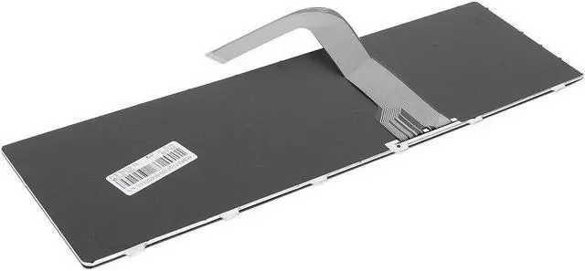 Alt view image 3 of 5 - Keyboard for DELL  Inspiron 15R N5110 GLOSSY FRAME BLACK US