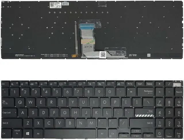 Main image of Laptop Keyboard for ASUS Vivobook 15Pro M3500 M3500Q M350 Black US Backlight