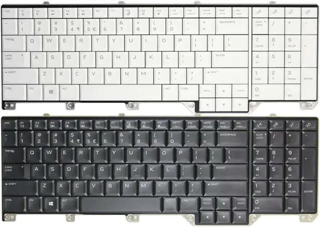 Main image of Laptop Keyboard for Dell Alienware 17 R5 P38E Area-51m A51m Gray color US RGB Backlit