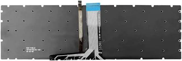 Alt view image 3 of 5 - Keyboard for MSI GL65 GL63M MS-16JB/16P5/16H8/16k2/16U7/16K4 7RFX US Backlit