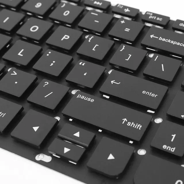 Alt view image 3 of 5 - Keyboard for HP Pavilion 15-P 17-F BLACK (Small Enter  Without Foil Win8 US)