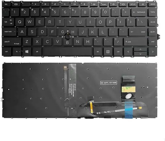 Main image of US Keyboard for HP Elitebook 840 845 745 G7 G8 Zbook14 G7 G8 Backlit Laptop