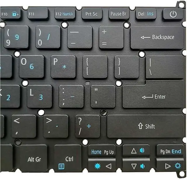 Alt view image 3 of 5 - Laptop Keyboard for Acer SF314-52G N17P3 S5-371 VX15 SF514-51 N16C4 US Backlit