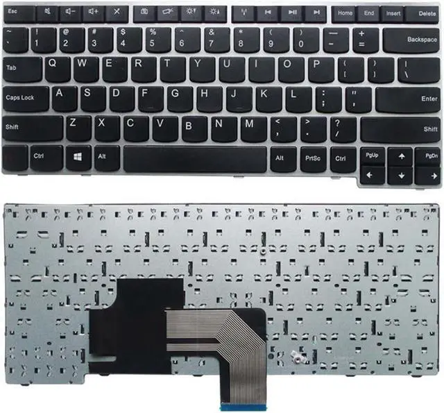 Main image of Laptop Keyboard for Lenovo V490 V490U V490UA IFI LV5 LV3 Black US