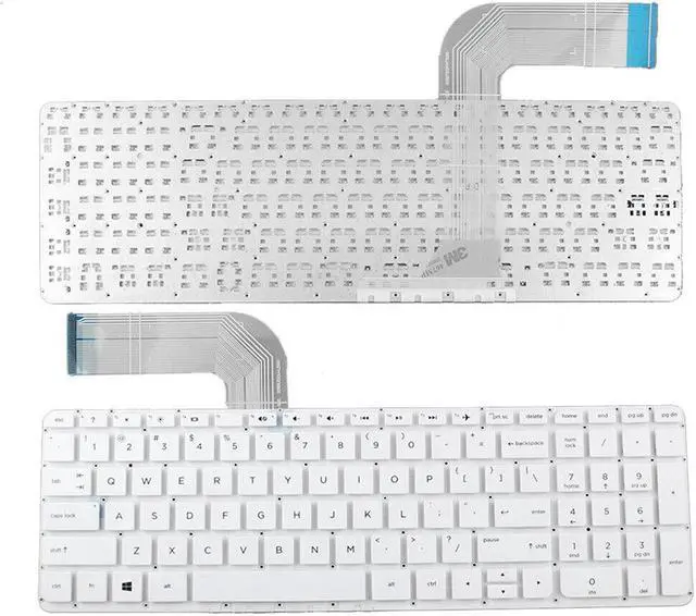 Main image of Keyboard for HP Pavilion 15-P 17-F WHITE US Without FRAME Without Foil Win8