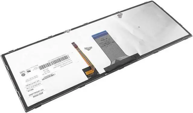 Alt view image 3 of 5 - Keyboard for LENOVO G40-70 Flex 2 14 Silver FRAME BLACK(Backlit Win8 US)