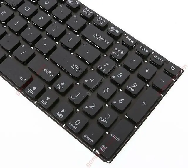 Alt view image 2 of 5 - Replacement Keyboard for ASUS X541 BLACK(without FRAME)Win8 US Layout