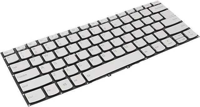 Alt view image 3 of 5 - US Keyboard for Lenovo Yoga c930-13 c930-13ikb SILVER (Backlit) SN20Q88172