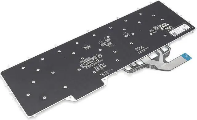 Alt view image 3 of 5 - Keyboard for Dell Alienware M17 R2 BLACK Without FRAME Full Colorful Backlit US