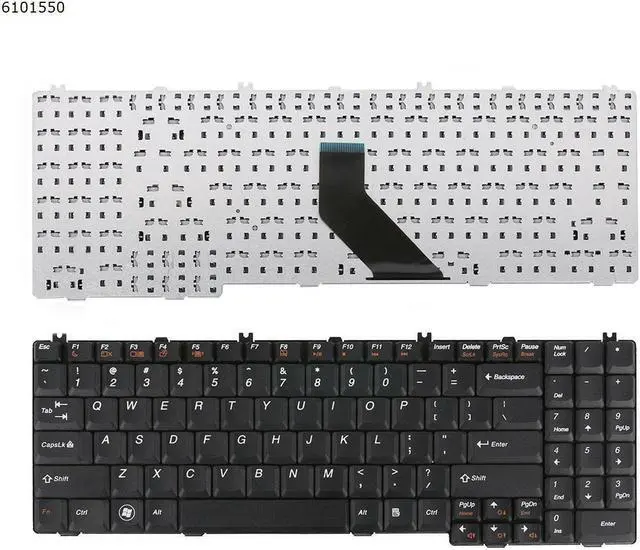 Main image of US Keyboard for LENOVO G550 BLACK Without Frame V-105120AS1-US 25-008409