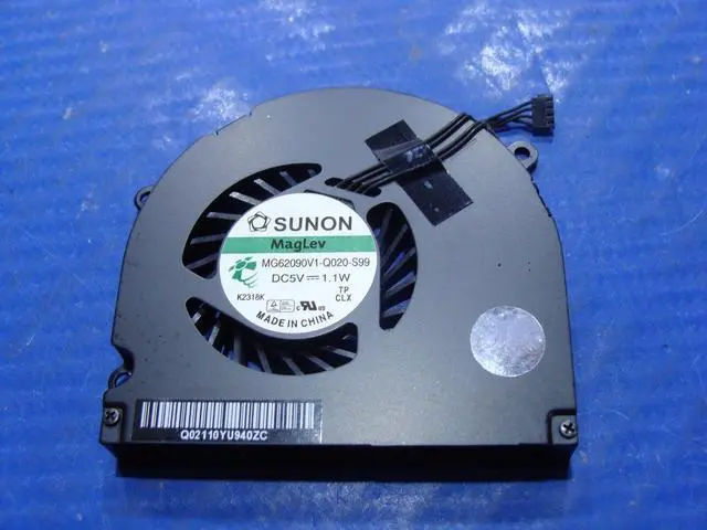 Alt view image 2 of 5 - Cpu cooling fan for Pro A1286 15 inches 2011 MD318LL/A Right 922-8702