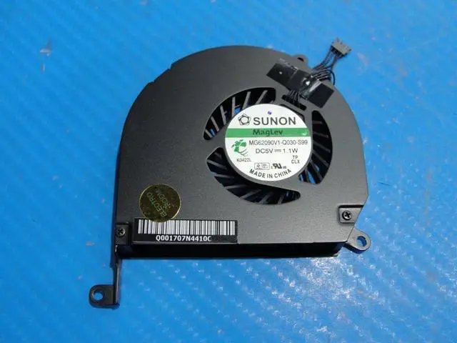 Alt view image 2 of 5 - Cpu cooling fan for Pro A1286 15 inches Early 2010 MC371LL/A Right with Left 922-8702