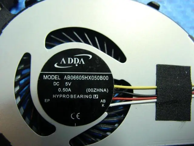 Alt view image 3 of 5 - Cpu cooling fan for Acer Chromebook CB5-571 15.6 inches with Heatsink 34ZRFTATN00