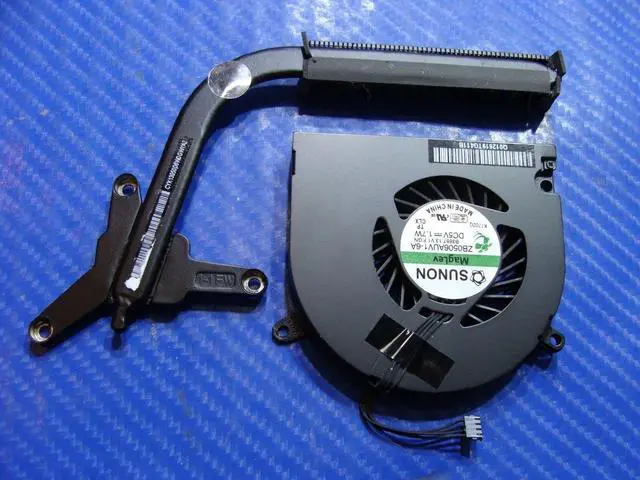 Alt view image 3 of 5 - Cpu cooling fan for Pro A1278 13 inches 2011 MC700LL/A with Heatsink 922-8620