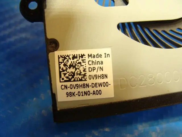 Alt view image 3 of 5 - Cpu cooling fan for Dell XPS 15 7590 15.6 inches DC28000NHD0 V9H8N