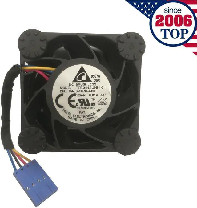 Alt view image 2 of 5 - Cpu cooling fan for Dell Poweredge R220 R230 Assembly CMG7V PGDYY US Stock
