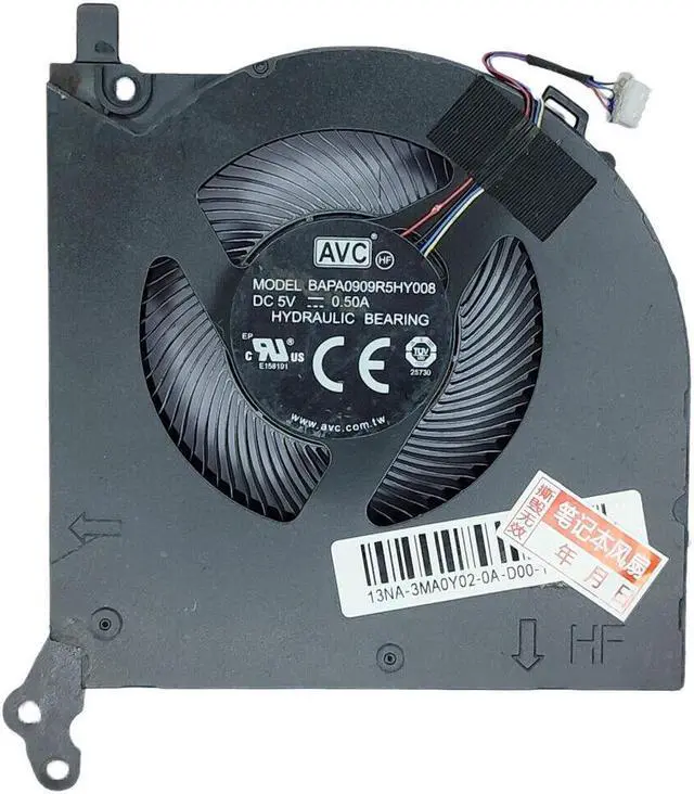 Alt view image 2 of 5 - GPU cooling fan for Lenovo Legion R7000 Y7000