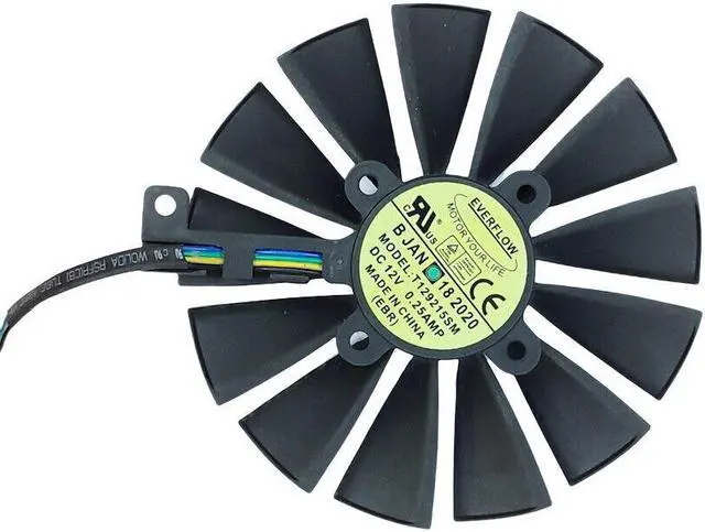 Main image of GPU cooling fan for Asus GTX 1050 1050TI Strix 1070TI