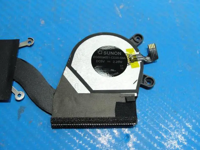 Alt view image 2 of 5 - Cpu cooling fan for Lenovo Yoga 730-13IKB 81CT 13.3 inches s with Heatsink AT279001SS0